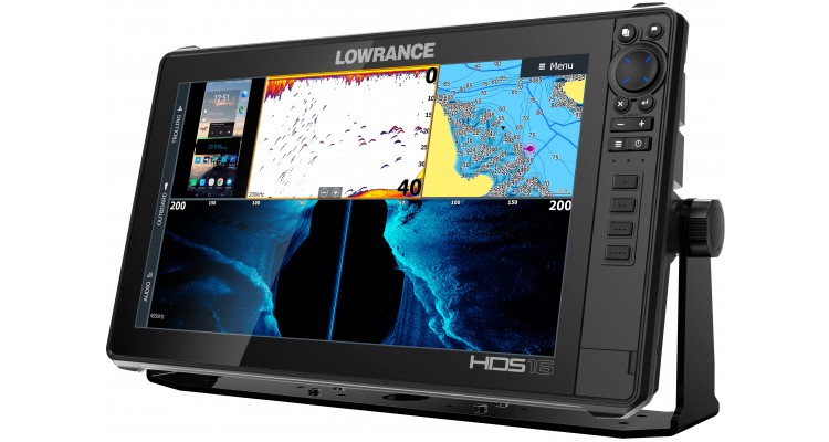 Eholote LOWRANCE HDS-16 Live ar Active Imaging™ 3-in-1 devēju