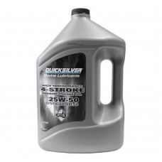 Eļļa, laivas motoram, 4-taktu, 25W50, QUICKSILVER, 4 LTR