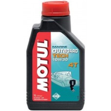 Eļļa, laivas motoram, 4-taktu, MOTUL OUTBOARD TECH, 10W30, 1 Litrs