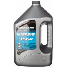 Eļļa, 4-taktu, 25W40, QUICKSILVER, 4 LTR