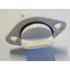 Korķis, plastmasas, D25, balts