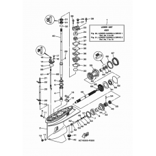 Reduktors, OEM YAMAHA / SELVA, 6CJ-45300-30-8D, 6CJ-45300-31-8D
