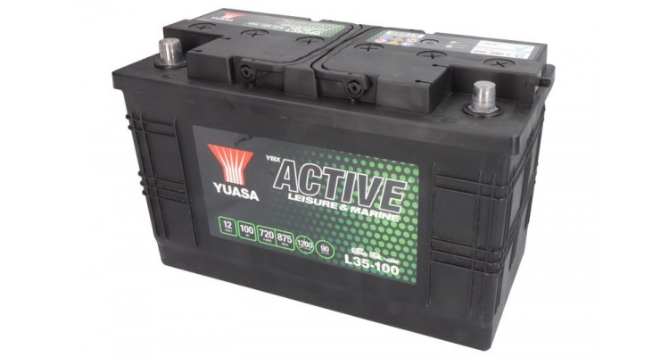 Akumulātors, YUASA, 12V, 100 Ah
